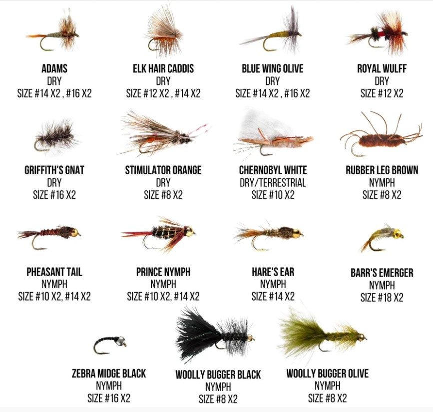 Venture Fly Co - 40 Fly Assortment