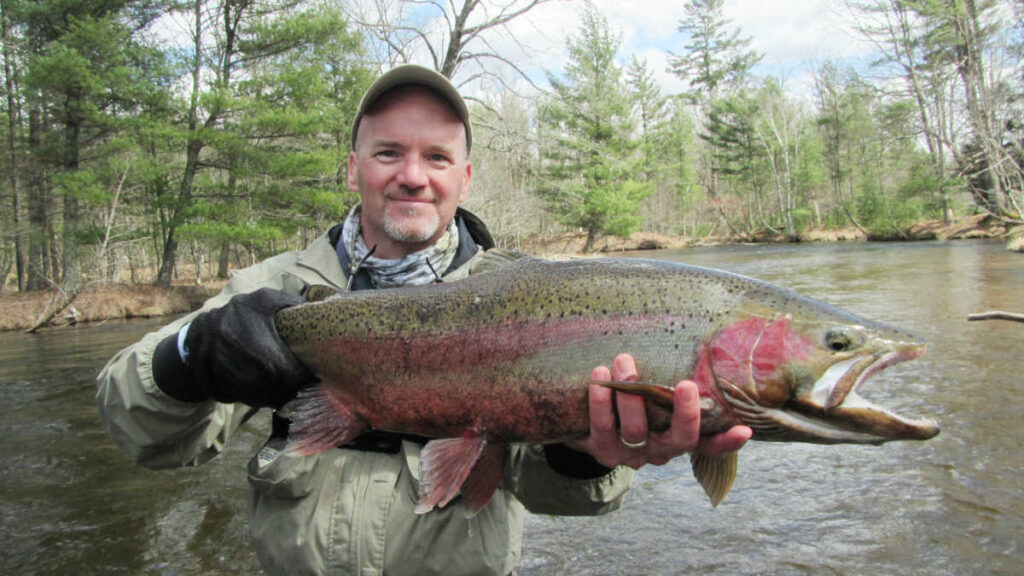 Fly Fishing for steehead in the spring