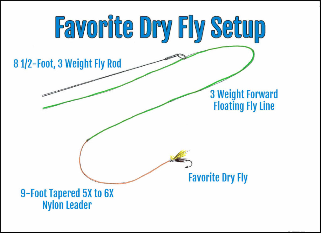 Dry Fly Setup