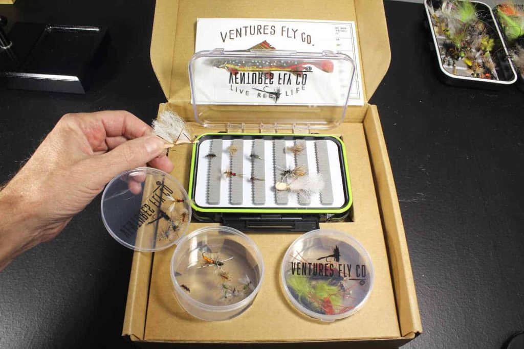Ventures Fly Co 40 fly assortment - a perfect gift for dad